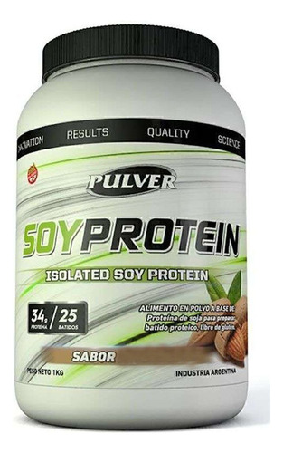 Soy Protein Pulver 1 Kg Proteina Soja Veganos 