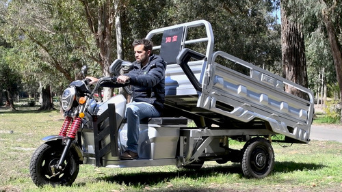 Triciclo 100% Eléctrico Utilitario Hard Work Trike Uruguay