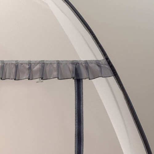 Carpa De Mosquitera Desmontable Con Fondo Para Cama Individu