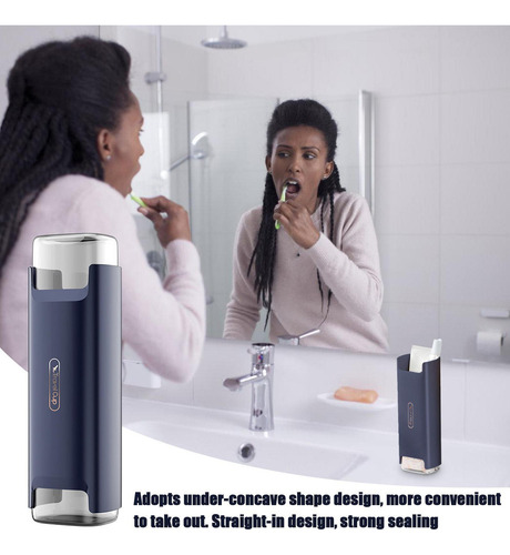 Estuche Para Cepillos De Dientes Para Viajar Recipiente Para