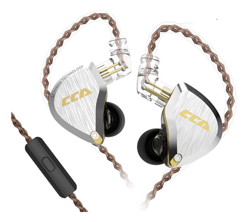 Fedai Cca C12 - Auriculares Intraurales 5ba+1dd, Monitor Int