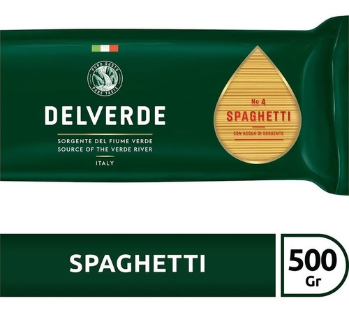 Fideos n°4 Spaghetti Delverde 500g