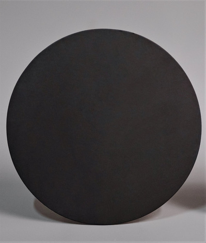 Imagen 1 de 1 de Disco Plastificado Ppm Mate D.19,5cm Mármol Negro (x200) 142