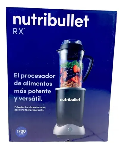 Licuadora Magic Bullet Nutribullet RX N17-1001, color negro, Nuevo, Negro