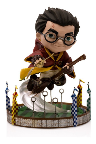 Imagen 1 de 9 de Figura Harry Potter Quidditch Minico 39821 Iron Studios