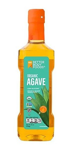 Betterbody Alimentos Orgánicos Miel De Agave, 25 Onzas.