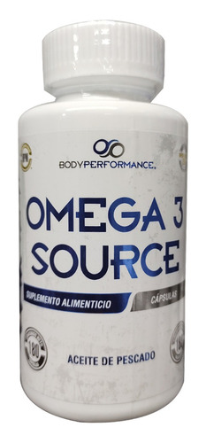 Body Performance Omega 3 Source 180 Caps Sabor Cápsulas