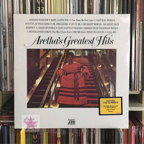Vinilo Aretha Franklin Aretha's Greatest Hits Eu Import.