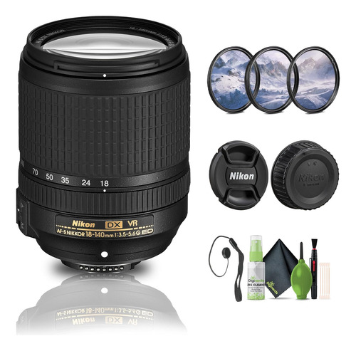 Nikon - Af-s Dx Nikkor 0.709-5.512 In F/3.5-5.6g Ed Vr Zoom