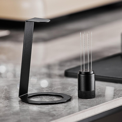 Fjl Juego De Agitador De Café Premium Con Soporte Y 8 Pines