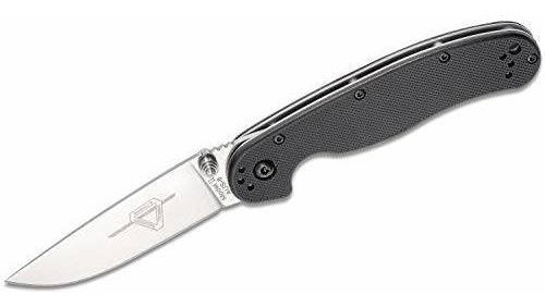Ontario Knife Okc Rat Ii Sp-black Cuchillo Plegable, 7 Color Negro