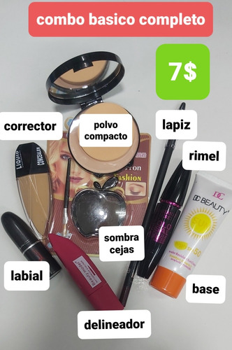 Combo De Maquillaje 