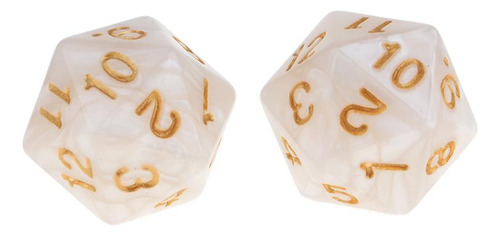 10pcs Dados De Veinte D20 Compatible Con Dnd Rpg Party Games