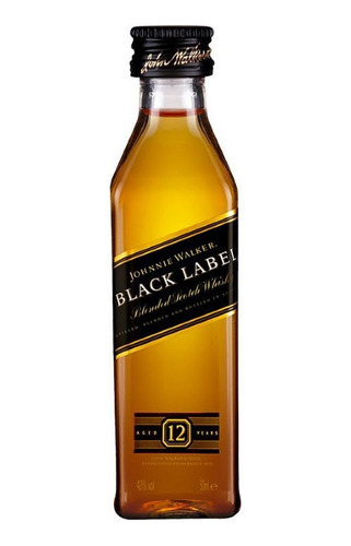Miniatura Whisky Johnnie Walker Black Label Recoleta