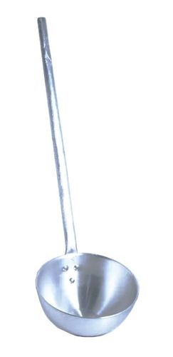 Imagen 1 de 3 de Cucharon De Aluminio N° 12 Cm Para Olla Gastronomica