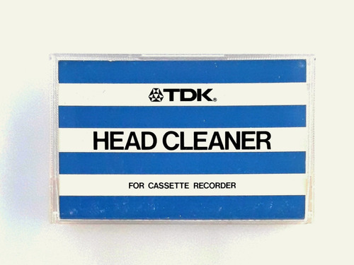 Cassette  Tdk Head Cleaner Limpieza Cabezal Japan Audio  Oka (Reacondicionado)