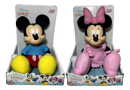 Combo Bonecos Baby Disney Original : Mickey + Minnie