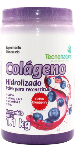 Colageno Hidrolizado Blueberry 1.1kg Tn