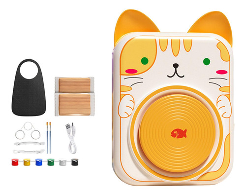 Kit De Pintura De Modelado De Rueda De En Forma De Gato