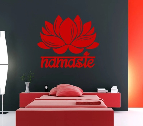 Vinilo Adhesivo Decorativo Pared Yoga Meditacion Namaste 25