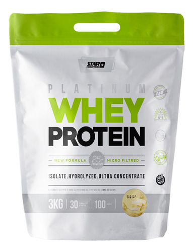 Star Nutrition Platinum Whey Protein 3kg Zipper Pack