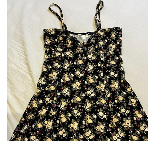 Vestido Forever 21 Talle S Floreado