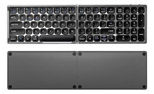 Foldable Bt Wireless Keyboard, Portable Keyboard