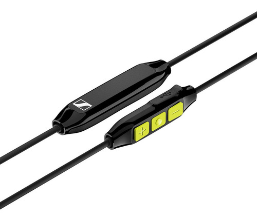 Imagen 5 de 6 de Auriculares Sennheiser Cx Sport In-ear Wireless Bluetooth Negro/verde