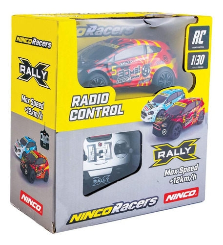 Auto A Control Remoto / Rc Rally Bomb Color Bomb / Rojo