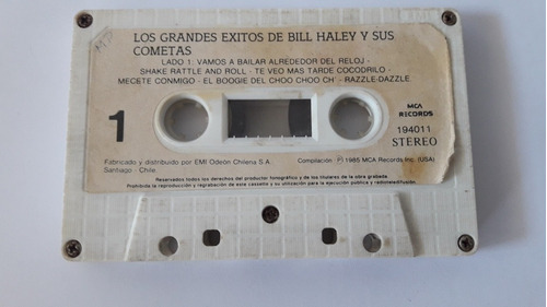 Bill Haley Y Sus Cometas Cassette Musical (sin Caratula)