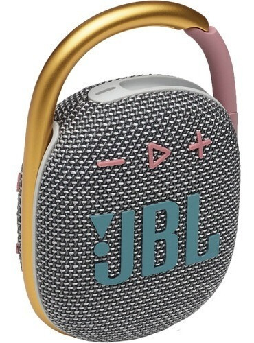 Caixa De Som Jbl Clip 4 Grey Bluetooth A Prova D'água