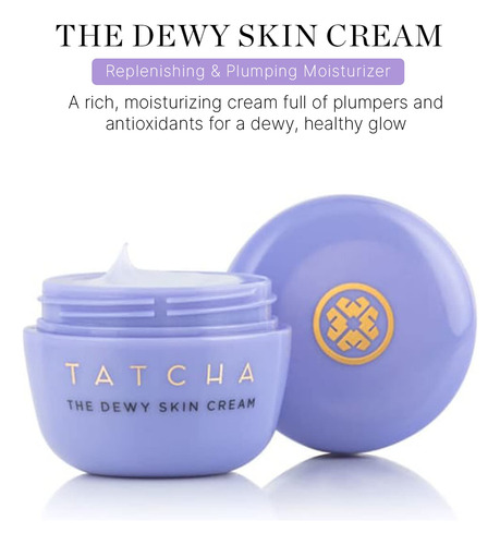 Crema Facial Tatcha The Dewy Skin Cream Rich Hydrate 10 Ml