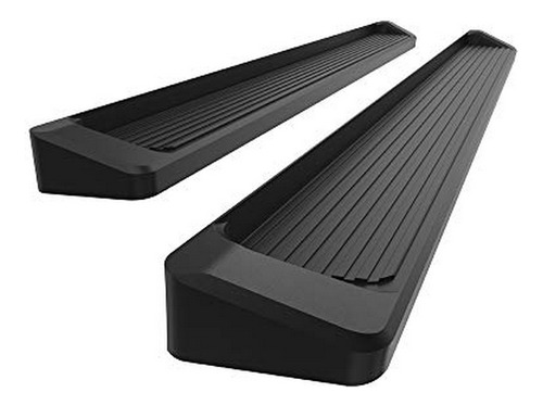 Estribo - Hd Ridez Running Board 6  Black Compatible With To