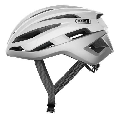 Casco Para Ciclismo Abus Stormchaser Color Polar White Talla L 59-61 Cm