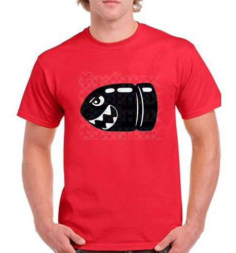 Polera Super Mario Bross Bullet  Grafimax