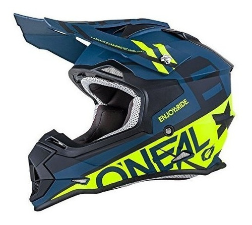 Oneal 2series Hombre Off Road Spyde Casco Blackhiviz Xlarge