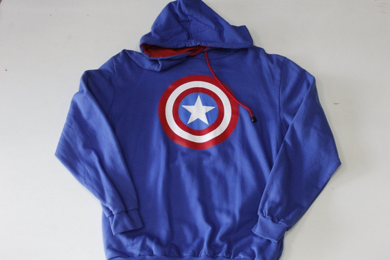 blusa de frio do capitão america