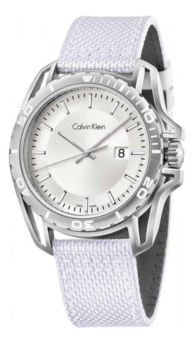 Reloj Calvin Klein Earth K5y31vk6 Suizo En Stock Original