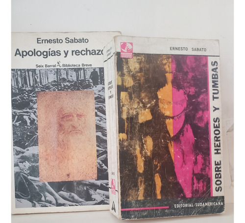 2 Libros--sobre Heroes Y Tumbas--apologias Y Rechazos