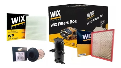 Kit X 4 Filtros Wix Vw Amarok 2.0 Tdi Desde 2015 Para Sensor