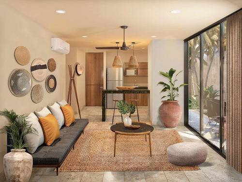 Imagen 6 de 10 de Departamento En Venta En Aldea Zama Tulum (535)