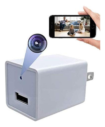 Dent Usb Hidden Spy Charger Camera Wifi Live Streaming - Vid