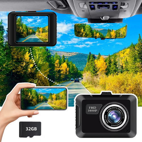 Cámara De Coche M Dash Cam 1080p, 2.0 Pulgadas, Mini Pantall