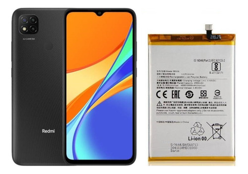 Bateria Compatible Con Xiaomi Redmi 9c  Bn56 De 5000mah