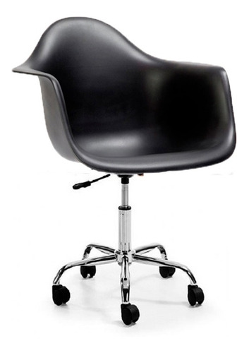 Imagen 2 de 6 de Sillon Eames Giratorio Pc Oficina Escritorio Ruedas X 2