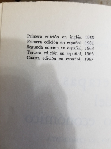 A7 Las Etapas Del Crecimiento Económico W. W. Rostow (Usado)