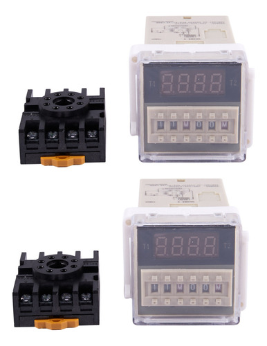 Dispositivo De Relé De Doble Retardo Programable Ac 220 V 5a
