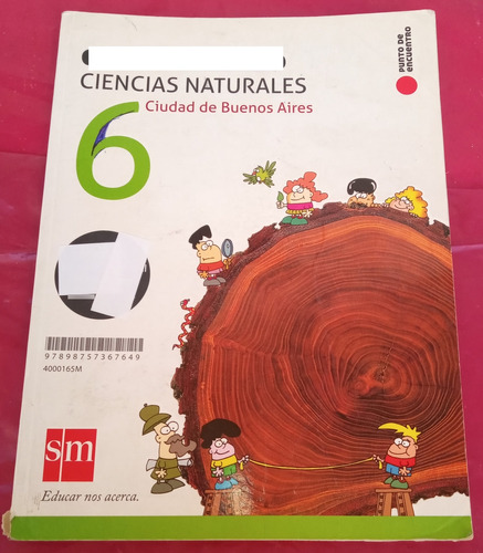 Cs Naturales 6. Caba. Editorial Sm. (sin Uso)