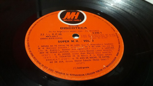 Vinilo Super Mh Volumen 2 (Usado)