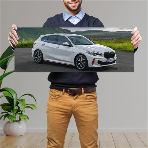 Cuadro 30x80cm Auto 2021 Bmw 1 Series Ti Za 1034 998